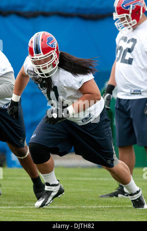 Buffalo Bills rookie offensive lineman Kyle Calloway (#60) during a  minicamp event at Ralph Wilson Stadium in Orchard Park, New York. (Credit  Image: © Mark Konezny/Southcreek Global/ZUMApress.com Stock Photo - Alamy