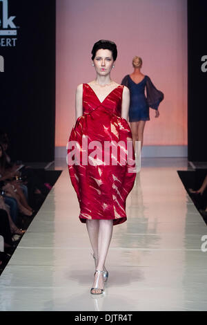 Designer of the week Colleen Quen of San Francisco showed her collection at Fashion Week El Paseo held at El Paseo in Palm Desert, California. (Credit Image: © Gerry Maceda/Southcreek Global/ZUMApress.com) Stock Photo