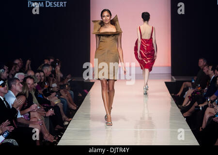 Designer of the week Colleen Quen of San Francisco showed her collection at Fashion Week El Paseo held at El Paseo in Palm Desert, California. (Credit Image: © Gerry Maceda/Southcreek Global/ZUMApress.com) Stock Photo