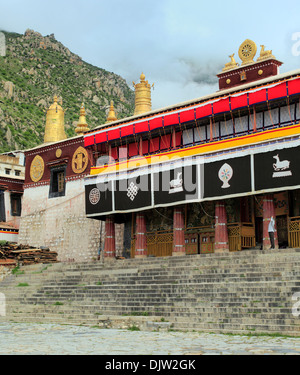 Drepung monastery, Mount Gephel, Lhasa Prefecture, Tibet, China Stock Photo