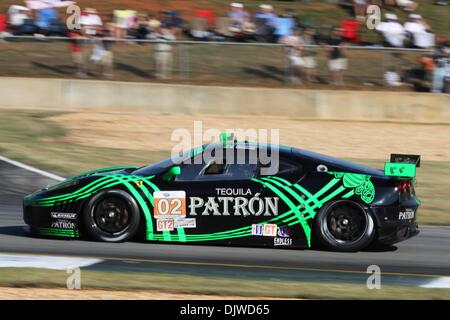 Oct. 2, 2010 - Braselton, Georgia, USA - Team Extreme Speed Motorsports Ferrari 430 GT competes in the GT2 Class at Road Atlanta for the 2010 13th Annual Petit Le Mans. Drivers of the Ferrari 430 GT are Ed Brown, Guy Cosmo and Joao Barbosa. (Credit Image: © Everett Davis/Southcreek Global/ZUMApress.com) Stock Photo