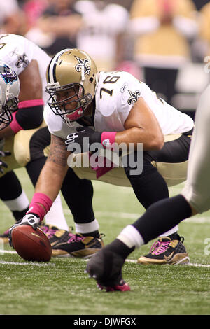 New Orleans Saints center Jonathan Goodwin (76) and New Orleans Saints ...