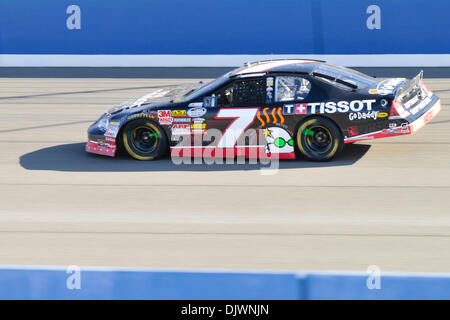 Oct. 9, 2010 - Fontana, California, United States of America - Danica Patrick drives the #7 Tissot / GoDaddy.com Chevrolet during the Nationwide series Camping World 300 at Auto Club Speedway. (Credit Image: © Andrew Fielding/Southcreek Global/ZUMApress.com) Stock Photo