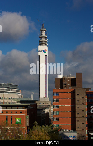 British Telecom (BT) Tower Birmingham West Midlands England UK Stock Photo