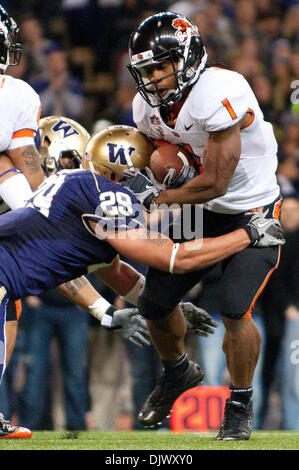 Oregon State running back Steven Jackson speaks during a news ...