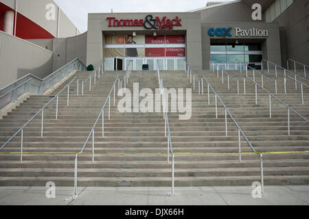 Oct. 24, 2010 - Las Vegas, Nevada, United States of America - The beautiful Thomas & Mack Center was the home for the 2010 Built Ford Tough PBR World Finals at the Thomas & Mack Center in Las Vegas, Nevada. (Credit Image: © Matt Gdowski/Southcreek Global/ZUMApress.com) Stock Photo