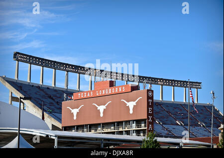 Oct. 30, 2010 - Austin, Texas, United States of America - Darrell K. Royal Stadium, site of the game between the University of Texas and Baylor University. The Bears defeated the Longhorns 30-22. (Credit Image: © Jerome Miron/Southcreek Global/ZUMApress.com) Stock Photo