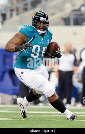 Jacksonville Jaguars defensive tackle Terrance Knighton at NFL football  training camp in Jacksonville, Fla., Tuesday, Aug. 3, 2010. (AP Photo/John  Raoux Stock Photo - Alamy