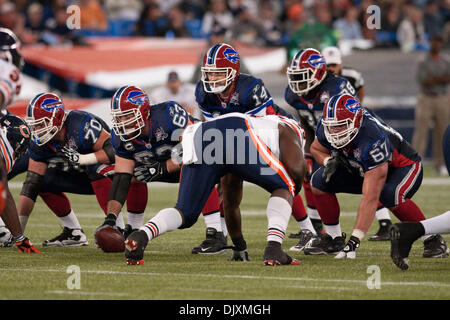 Buffalo Bills rookie offensive lineman Andy Levitre (67) in action during  training camp at Pittsford, New York. (Credit Image: © Mark  Konezny/Southcreek Global/ZUMApress.com Stock Photo - Alamy