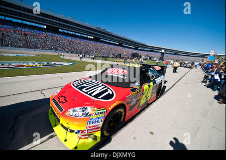 Nov. 7, 2010 - Fort Worth, Texas, United States of America - Sprint Cup Series driver Jeff Gordon (24) car was on display for the fans before the AAA Texas 500 NASCAR Sprint Cup Series Race held in Fort Worth, Texas at the Texas Motor Speedway. (Credit Image: © Jerome Miron/Southcreek Global/ZUMApress.com) Stock Photo