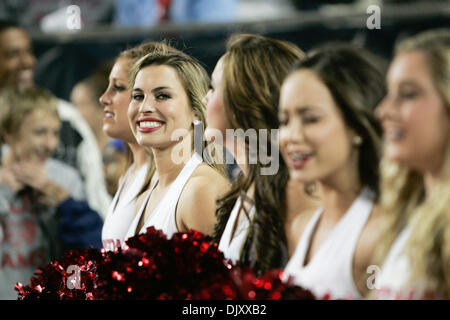 Nov. 13, 2010 - Tucson, AZ, USA - Arizona Cheerleader line-up. USC 24 - Arizona 21 (Credit Image: © Dean Henthorn/Southcreek Global/ZUMApress.com) Stock Photo