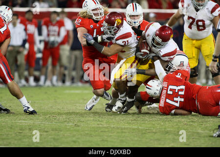 Nov. 13, 2010 - Tucson, AZ, USA - USC 24 - Arizona 21 (Credit Image: © Dean Henthorn/Southcreek Global/ZUMApress.com) Stock Photo