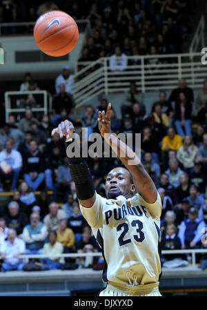 Nov. 14, 2010 - West Lafayette, Indiana, United States of America - Purdue's Jr G Lewis Jackson (23) launches a shot in the game between Purdue and Howard in Mackey Arena. (Credit Image: © Sandra Dukes/Southcreek Global/ZUMApress.com) Stock Photo