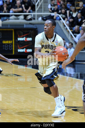 Nov. 14, 2010 - West Lafayette, Indiana, United States of America - Purdue's So. G  John Hart (13) looks to pass  in the game between Purdue and Howard in Mackey Arena. (Credit Image: © Sandra Dukes/Southcreek Global/ZUMApress.com) Stock Photo