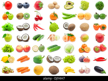 Fruits and Vegetables Stock Photo