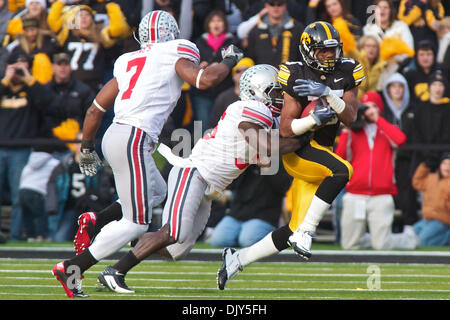 Iowa State defensive back Brian Peavy gets set for a play during the ...