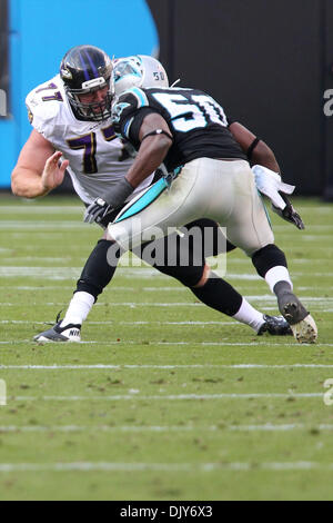 13 September 2010: Baltimore Ravens center Matt Birk (77) during