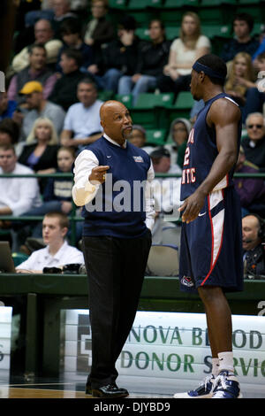 Nov. 27, 2010 - Fairfax, Virginia, United States of America - Florida Atlantic University Head Basketball Coach during the game against George Mason University at the Patriot Center. George Mason defeated Florida Atlantic 66-51. (Credit Image: © Charles Barner/Southcreek Global/ZUMAPRESS.com) Stock Photo