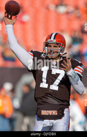 Cleveland Browns quarterback Jake Delhomme: a behind-the-scenes