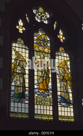 East window. Church of Saint Paul, Grange-over-Sands, Cumbria, England, United Kingdom, Europe. Stock Photo