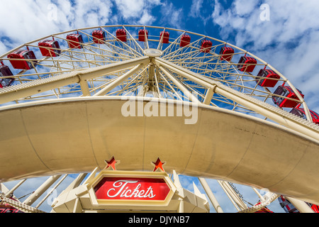 The Sky view Observation Wheel, Fremantle, Western Australia, Australia Stock Photo