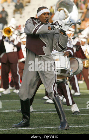 Dec. 11, 2010 - Birmingham, Al, United States of America - The Texas Southern Ocean of Soul Marching Band performed at halftime of the SWAC Championship football game between Texas Southern and Alabama State. Texas Southern beat Alabama State 11-6 at Legion Field. (Credit Image: © Jason Clark/Southcreek Global/ZUMAPRESS.com) Stock Photo