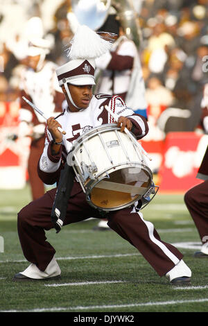 Dec. 11, 2010 - Birmingham, Al, United States of America - The Texas Southern Marching Band performs at halftime of the SWAC Championship football game between Texas Southern and Alabama State. Texas Southern beat Alabama State 11-6 at Legion Field. (Credit Image: © Jason Clark/Southcreek Global/ZUMAPRESS.com) Stock Photo