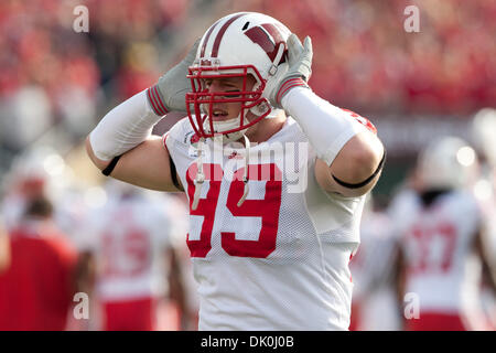 JJ Watt Wisconsin Jersey Badgers #99 NCAA College Football White