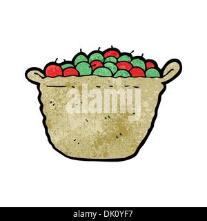 Retro cartoon with texture. Isolated on White. Stock Vector