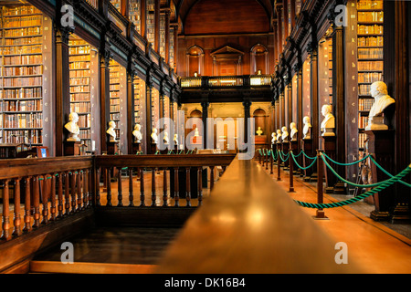 Trinity College Library, Dublin Stock Photo