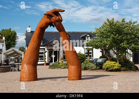 The Old Blacksmith Shop Visitor Centre at Gretna Green, Dumfries and Galloway Stock Photo