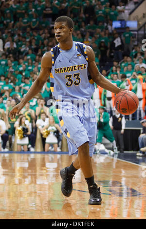 Marquette guard Darius Johnson-Odom reacts following their 80-75