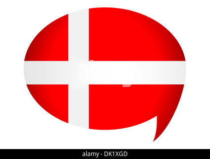 Map and flag of Denmark on weathered concrete Stock Photo - Alamy