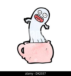 Retro cartoon with texture. Isolated on White. Stock Vector