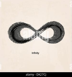 Infinity symbol. Vector. Stock Vector