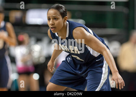 Feb. 12, 2011 - Cleveland, Ohio, U.S - Butler guard Azjah Bass (23) during the first half against Cleveland State.  The Cleveland State Vikings defeated the Butler Bulldogs 69-64 at the Wolstein Center. (Credit Image: © Frank Jansky/Southcreek Global/ZUMAPRESS.com) Stock Photo