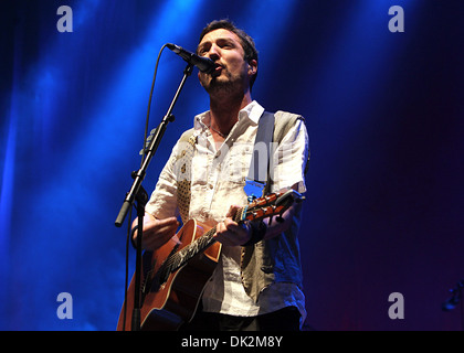 Frank Turner Frank Turner's Friday 13th Gig at Wembley Arena London England - 13.04.12 Featuring: Frank Turner Where: London Stock Photo