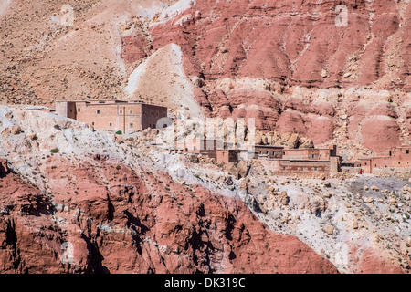 Kasbah, ancient typical fortification in Morocco Stock Photo