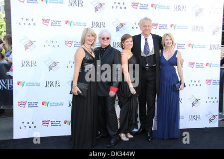 The Star, Sydney, NSW, Australia. 1 December 2013. Air Supply (British Born singer-songwriter and guitarist Graham Russell and lead vocalist Australian Russell Hitchcock) arrives on the red carpet (which was black) for the 27th Annual Australian Record Industry Association (ARIA) Awards 2013. Copyright Credit:  2013 Richard Milnes/Alamy Live News. Stock Photo
