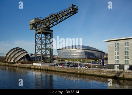 Newly completed SSE The Hydro venue as part of Scottish Exhibition and Conference Centre in Finnieston Glasgow Scotland Stock Photo