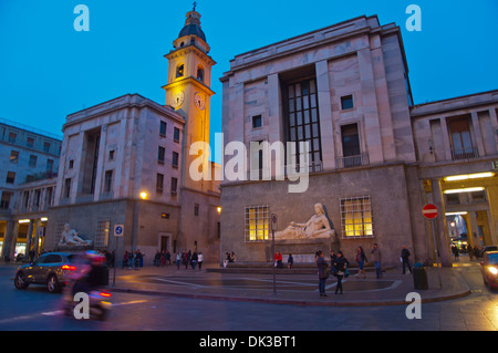 Piazza CLN square central Turin Piedmont region Italy Europe Stock Photo