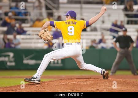 Mar. 4, 2011 - Baton Rouge, Louisiana, United States of America - LSU defeated Princeton 8-2. (Credit Image: © Joseph Bellamy/Southcreek Global/ZUMAPRESS.com) Stock Photo