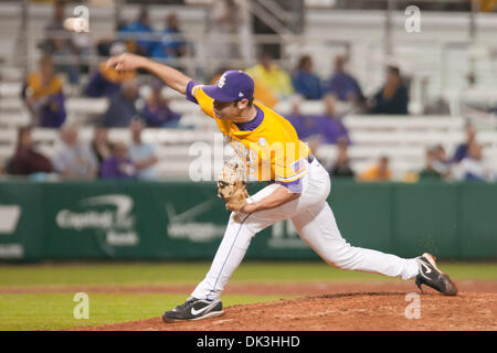 Mar. 4, 2011 - Baton Rouge, Louisiana, United States of America - LSU defeated Princeton 8-2. (Credit Image: © Joseph Bellamy/Southcreek Global/ZUMAPRESS.com) Stock Photo