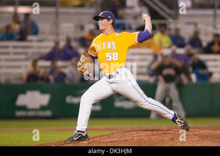 Mar. 4, 2011 - Baton Rouge, Louisiana, United States of America - LSU defeated Princeton 8-2. (Credit Image: © Joseph Bellamy/Southcreek Global/ZUMAPRESS.com) Stock Photo