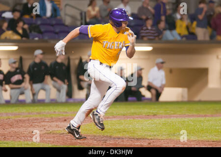 Mar. 4, 2011 - Baton Rouge, Louisiana, United States of America - LSU defeated Princeton 8-2. (Credit Image: © Joseph Bellamy/Southcreek Global/ZUMAPRESS.com) Stock Photo