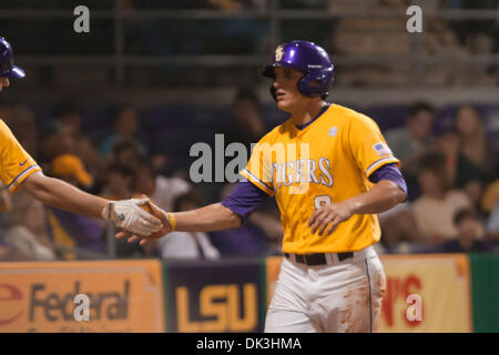 Mar. 4, 2011 - Baton Rouge, Louisiana, United States of America - LSU defeated Princeton 8-2. (Credit Image: © Joseph Bellamy/Southcreek Global/ZUMAPRESS.com) Stock Photo