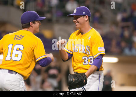 Mar. 4, 2011 - Baton Rouge, Louisiana, United States of America - LSU defeated Princeton 8-2. (Credit Image: © Joseph Bellamy/Southcreek Global/ZUMAPRESS.com) Stock Photo