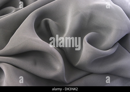 Gray fabric as a background. Stock Photo