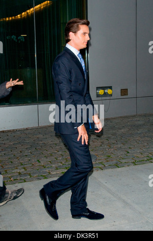 Scott Disick leaving his hotel New York City, USA - 23.04.12 Stock Photo