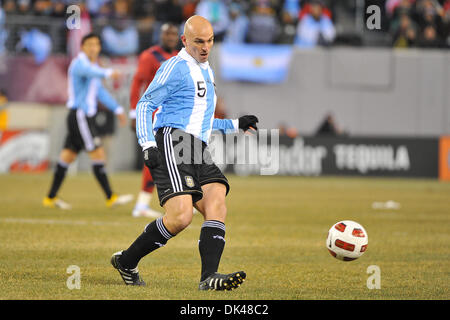 Mar. 26, 2011 - East Rutherford, New Jersey, U.S - Team USA forward Landon  Donovan (10) in FIFA international friendly soccer action at The New  Meadowlands Stadium in East Rutherford New Jersey